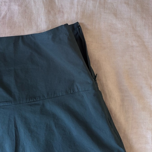 Babaton Black High Waist Cotton Skirt - Picture 6 of 10